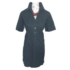 Newyork & Co. Black Shirt dress